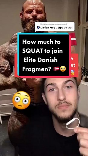 Elite Danish Frogmen Squat Requirements Revealed