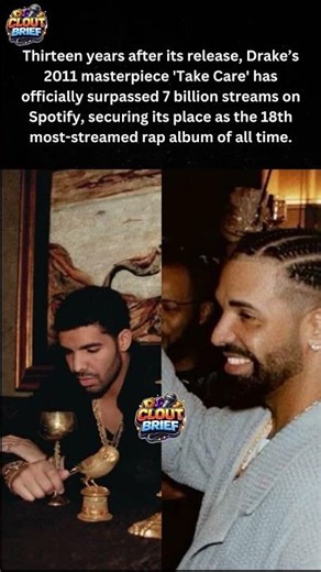 Drake’s 'Take Care' Hits 7 BILLION! 🦉🔥#shorts #celebritynews