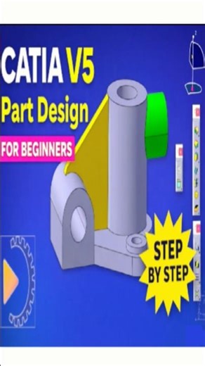 CAD Training #cad #tutorial #catiav5 #youtubeshorts