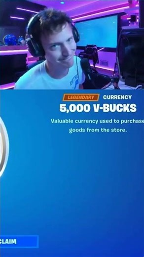 A creator code activation during a live match