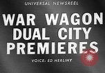 June 2, 1967 – Dallas Texas USA: John Wayne and co stars arrive for the Dual World Premiere of film The War Wagon in Dallas and Fort Worth,Texas.
