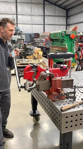 13K views · 70 reactions | Fireball Tool’s Hardtail 510 bench vise vs...