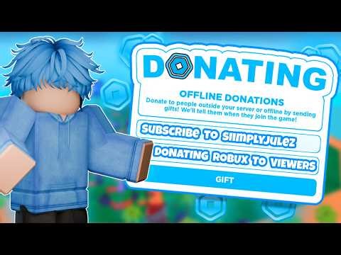 🔴PLS DONATE LIVE WHEEL SPIN! │DONATING ROBUX!!💸│🎁 TTS IS ENABLED!