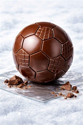 A Soccer Ball Made of Chocolate