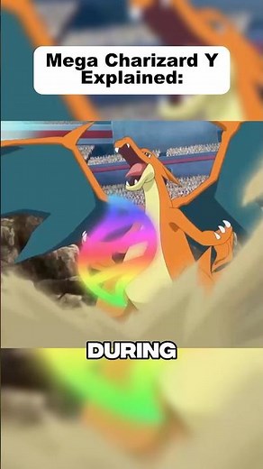 Mega Charizard Y Explained Pokemon Lore & Facts #pokemon