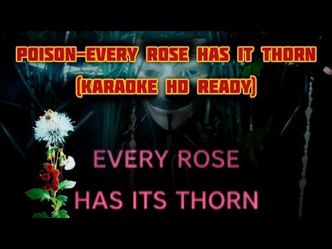 Poison - every rose has its thorn (karaoke hd ready) #karaoke #poison #everyrosehasitsthorn #hqaudio