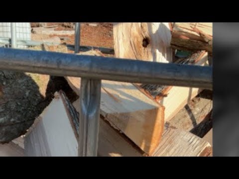 Sunday Sawing Splitting and Stacking