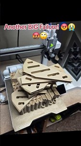 Another BIG Failure 1st time using Wood filament.👎🤬😭😡🙄 #3dprinting #3d #failure #printfailure