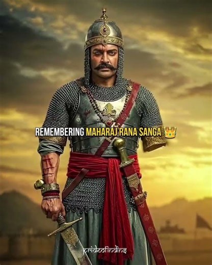 Always remember, legends never fade-Rana Sanga is remembered as one of the bravest Rajput warriors