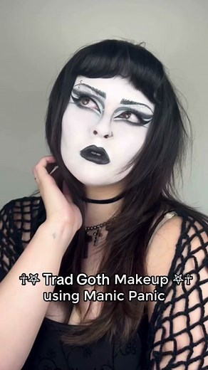 ManicPanicNYC (@manicpanicnyc) - Sleep all day, party all night...you know it's fun being a Dye Hard 🦇🖤 our very own Queen of Darkness (and social media) @k a y 1 a shares a super easy trad goth tutorial with our GLAMNATION COSMETICS 🩸#gothgirl #gothgirlsummer #alt #manicpanicnyc #lostboyssummer #gothtok #mua #dyehard #80saesthetic #tumblr #gothic #tradgothtutorial #elvira #mistressofthedark #gothicmakeuplook