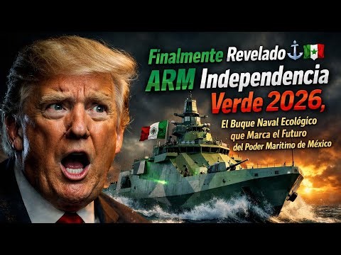 Finalmente Revelado 🇽 ARM Independencia Verde 2026, El Buque Naval Ecológico Poder Marítimo México