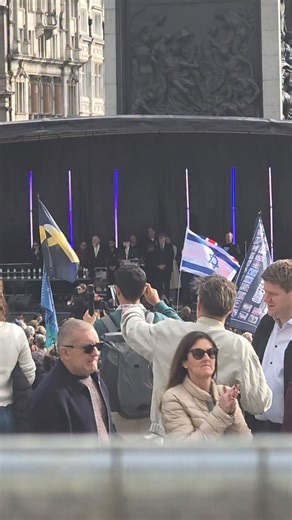 Jewish protest in trafalgar square london After manchester attack #southlondon #northlondon #zonjy #eastlondon #birminghamuk🇬🇧 | Zonjy