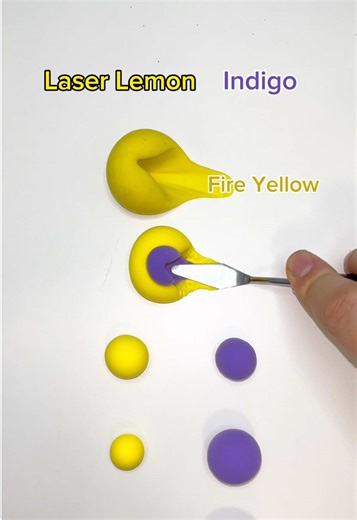 Exploring Color Mixing: Laser Lemon Yellow and Indigo