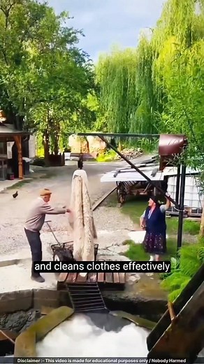 Seeing a Water Mill Function Without Electricity #innovation | Asare Obed