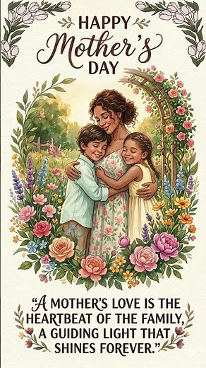 Mothers Day Greetings | Happy Mothers Day Card | Best Mothers day whatsapp status #happymothersday
