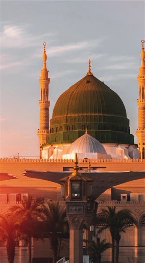 Majestic View of the Prophet’s Mosque | Medina #viral #trending #naat #naatstatus