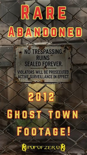 Abandoned Ghost town footage from 2012! #history
