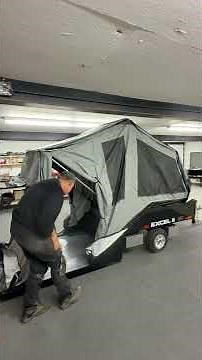 Excel Tent Trailer Setup — Real Time (Under 2 Minutes!)