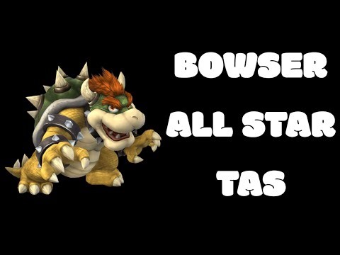 (TAS) SSBB All Star Mode Bowser Intense difficulty (No damage)