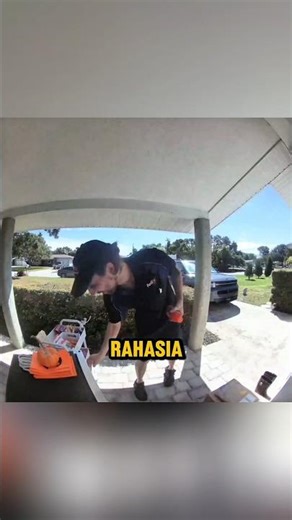 They Prepare a Surprise for Their Regular Courier