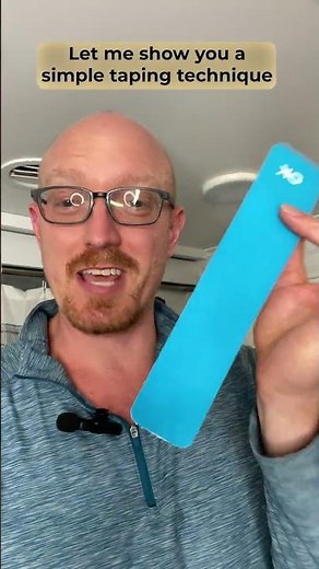 Stop the Knee Pain with this Taping Technique! 🦵🏻