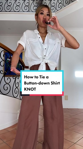 How to Tie a Button-Down Shirt Knot (Evenly & Symmetrically)