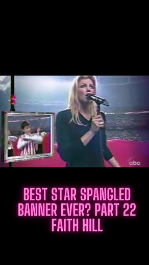 Best Star Spangled Banner Ever Part 22 by Faith Hill