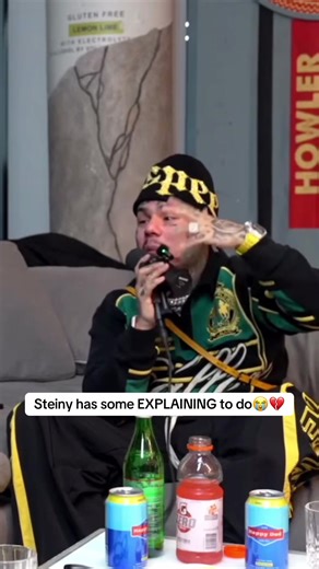 Steiny has some EXPLAINING to do😭💔#steiny #6ix9ine #podcasts | 6ix9ine