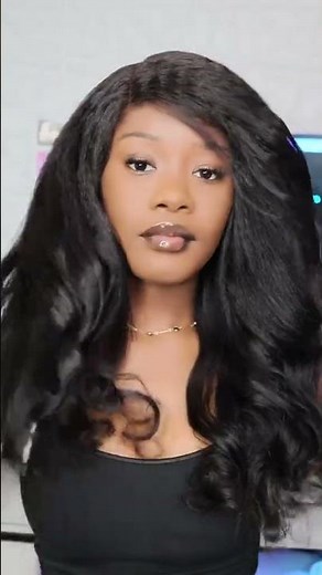 Kinky Straight And Body Wave Install | Glueless Wig | Ready To Wear #wigs