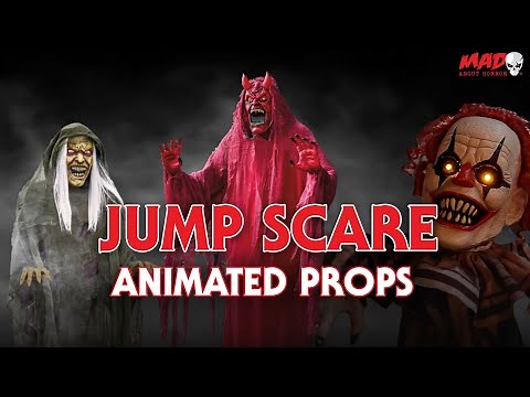 Jump Scare Animated Halloween Props