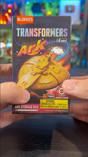 Blokees Transformers Autobot Ark Storage Box Unboxing & Assembly #blokees #transformers