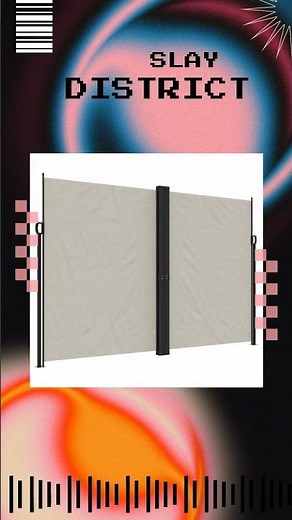 vidaXL Retractable Side Awning Beige 220x1200 cm