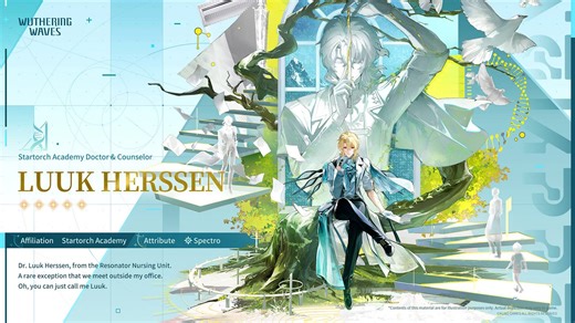 Look out for Luuk Herssen's release date in Wuthering Waves 3.1.