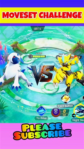 ABSOL VS ZERAORA ⚡ RAW POWER TEST | No Held Items | Pokémon Unite Shorts | #shorts #pokemonunite