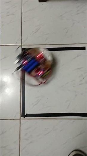 Sumobot Demo 3 - Avoids black lines