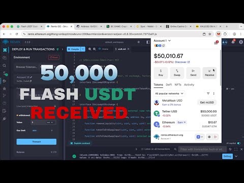 New Flash USDT | No Scam | Full Tutorial 2026