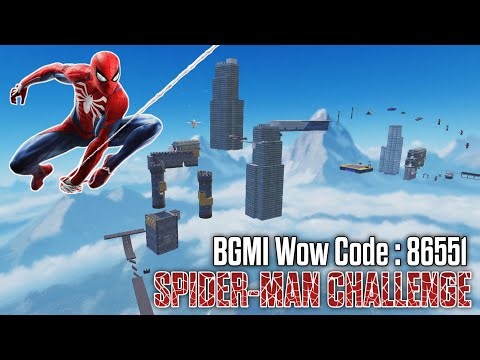 SPIDER MAN CHALLENGE IN BGMI WOW CODE - 86551 | PUBG MOBILE WOW MODE GAMEPLAY