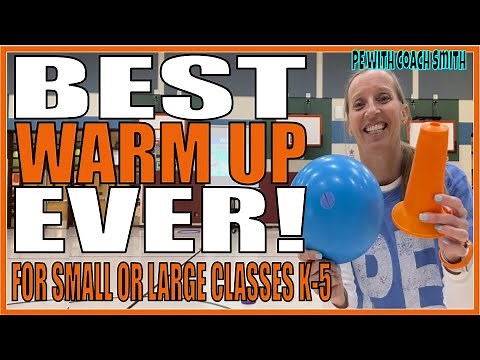 🔥BEST PE WARM UP EVER! 🏃🏼‍♂️🏃‍♀️| Activity K-5 with Min Equip!