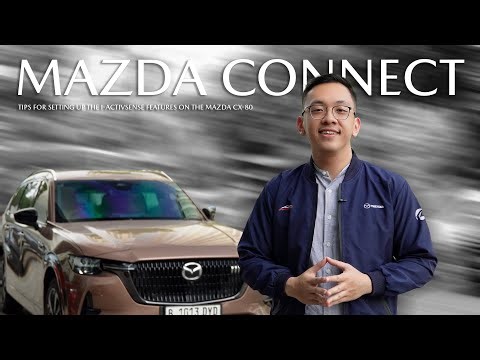 Mazda Connect | Cara Mengatur Fitur Smart Brake Support dan Blind Spot Monitoring di Mazda CX-80