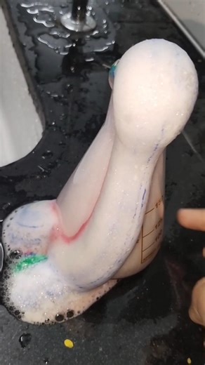 Elephant Toothpaste experiment #shortvideo #explore #chemistry #practical #experiment