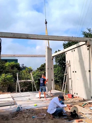 Xu hướng mới của ngành xây dựng các bác nhé #xaydung #thicongtrongoi #nhalapghep #spangroup