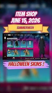 HALLOWEEN SKINS ! | Fortnite Item Shop Today (June 15, 2026) 🎃