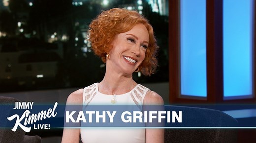 4.3K views · 59 reactions | Kathy talks about becoming a film star, people believing she was a member of ISIS, being on the no-fly list, watching Donald Trump behind-the-scenes on “The Apprentice,” Paris Hilton, “The Bachelorette,” Stevie Nicks, and the impressions she does in her new movie A Hell of a Story. | Jimmy Kimmel Live | Facebook