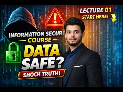 overview of Information Security | Lecture 01 in Urdu | | BSCS Cyber Security Course