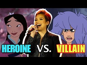 Disney Female Voices - HEROINE vs VILLAIN performances