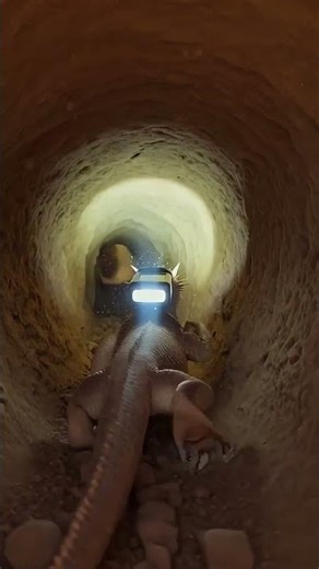 Horned Lizard POV Inside Their Secret Colony 🦎 #shorts #animals