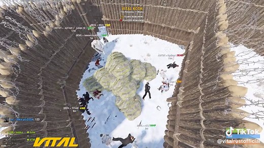 Things GETTING LIT early on today on #vital10x #vitalrust #rust #rustclips discord.gg/vital discord.gg/na10x