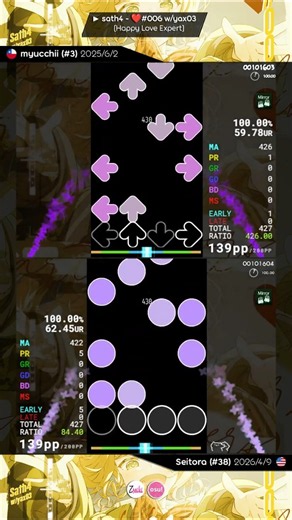 This song will give you eargasm! (❤️#006) - #osu #osugame #osumania #rhythmgame #osumania4k #vsrg