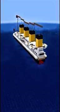 (Part 4) building the titanic Minecraft. Happy holidays😀