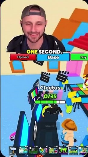 Spontaneous race to 4 million subscribers (Video Credits: Sundee) #roblox #youtuber